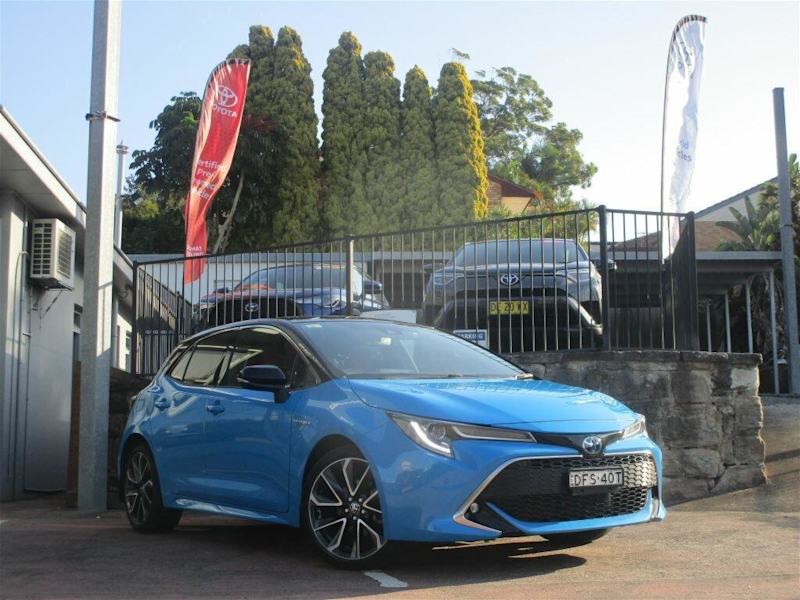 2023 Toyota Corolla ZWE219R ZR TWO-Tone OPT Prem Paint HYB Eclectic Blue - Black Roof629337045230111113