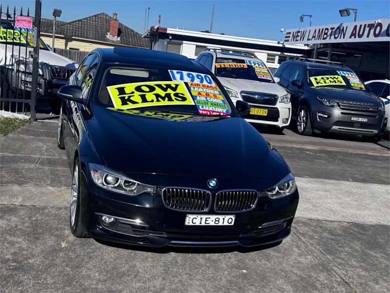 2012 BMW 328i F30 Black 8 Speed Automatic Sedan62934705330306113