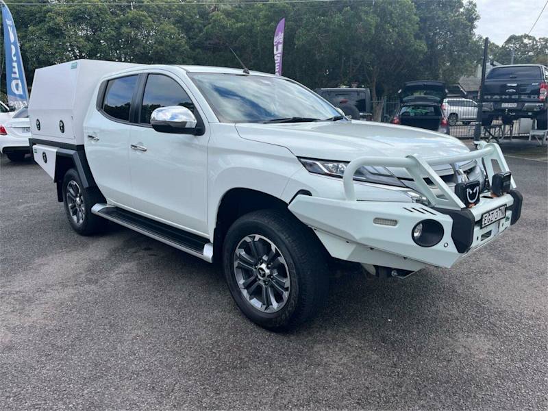 2018 Mitsubishi Triton MR MY19 GLS Double Cab White 6 Speed Sports Automatic Utility628827369658911117