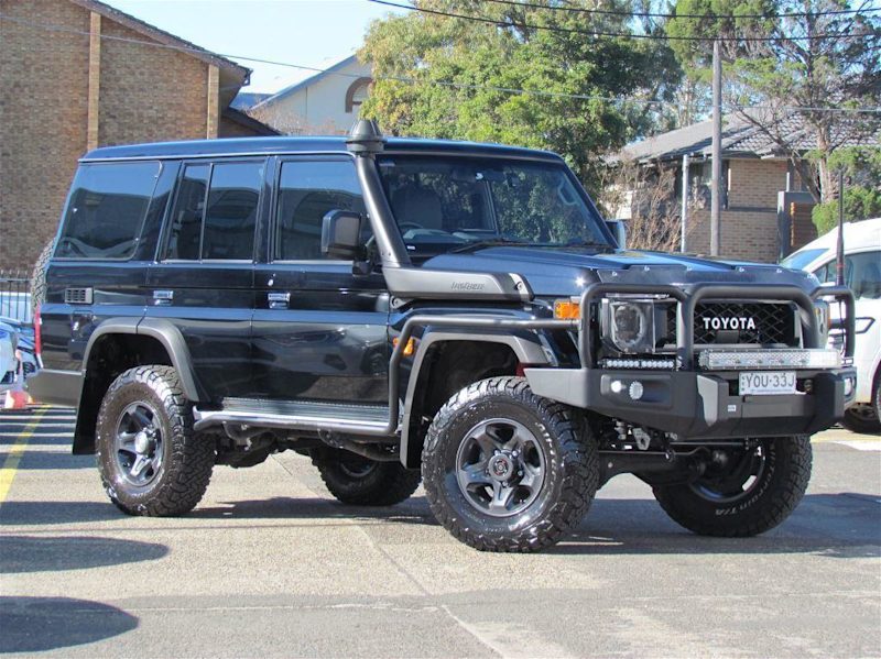 2024 Toyota Landcruiser 70 Series Gdjl76R LC76 GXL + Diff Locks Eclipse Black 6 Speed Automatic62935689413506110
