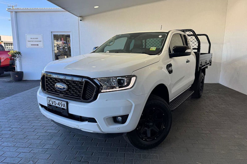 2021 Ford Ranger PX MkIII 2021.75MY XLT Arctic White 6 Speed Sports Automatic Super Cab Pick Up62935683077249114