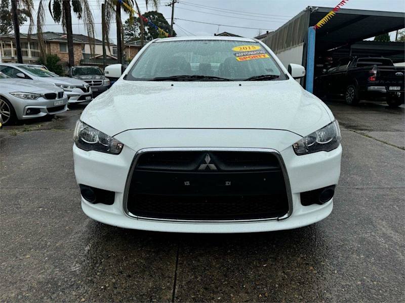 2015 Mitsubishi Lancer CJ MY15 ES Sport White 6 Speed Constant Variable Sedan62933709994626111
