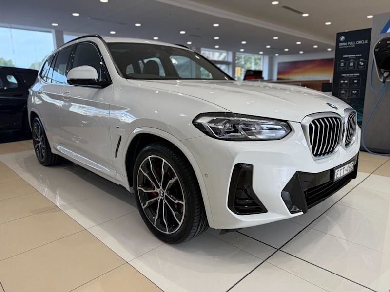 2022 BMW X3 G01 LCI xDrive30d Steptronic M Sport Alpine White 8 Speed Sports Automatic Wagon62932714628097110