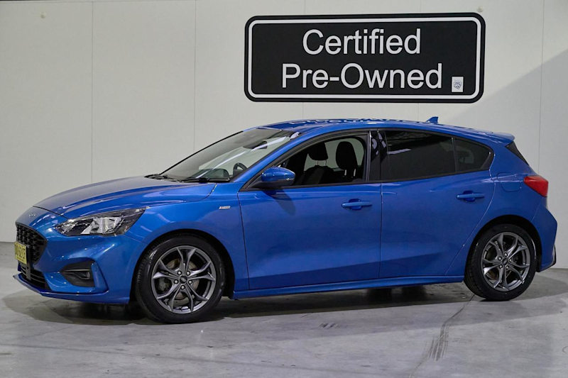 2019 Ford Focus SA 2019.25MY ST-Line Blue 8 Speed Automatic Hatchback62934699822851114