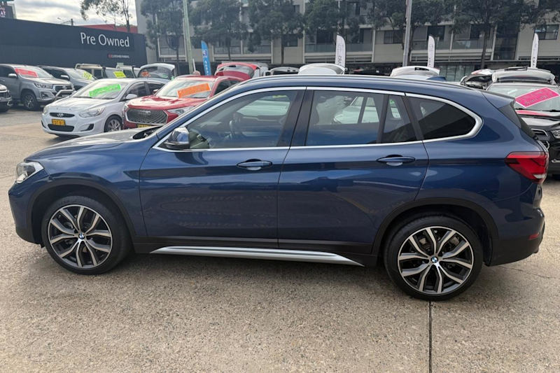 2021 BMW X1 F48 LCI xDrive25i Steptronic AWD Blue 8 Speed Sports Automatic Wagon62932713430273114