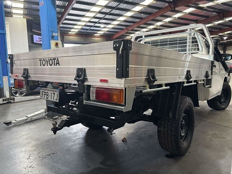 2019 Toyota Hilux GUN126R MY19 SR (4x4) White 6 Speed Automatic Cab Chassis62936657153409114