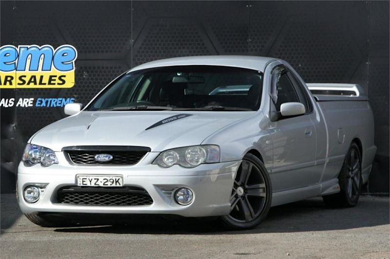 2006 Ford Falcon BF Mk II XR8 Ute Super Cab Silver, Chrome 6 Speed Sports Automatic Utility62933713980033110