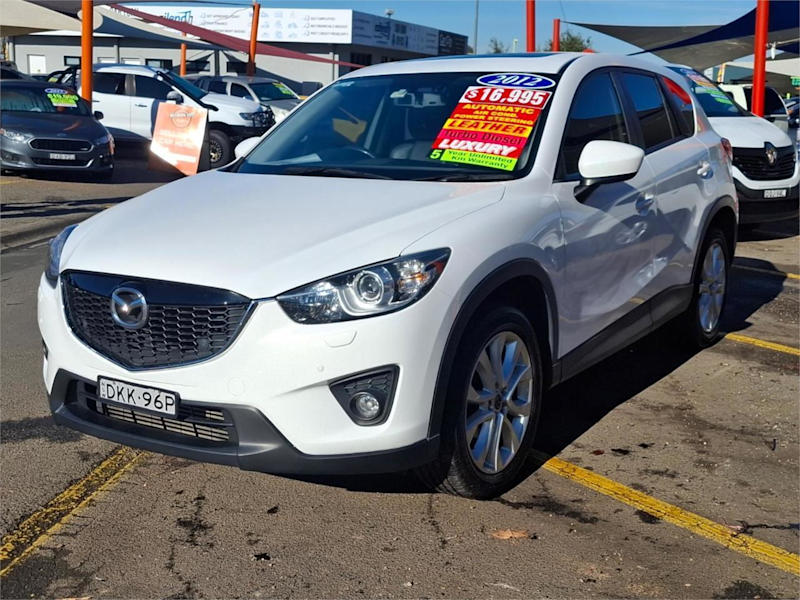 2012 Mazda CX-5 KE1021 Grand Touring SKYACTIV-Drive AWD Snowflake White Pearl 6 Speed62882736924803112