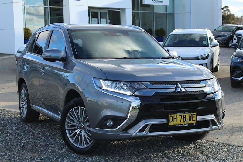 2019 Mitsubishi Outlander ZL MY19 PHEV AWD ES ADAS Grey 1 Speed Automatic Wagon Hybrid62936656250883112