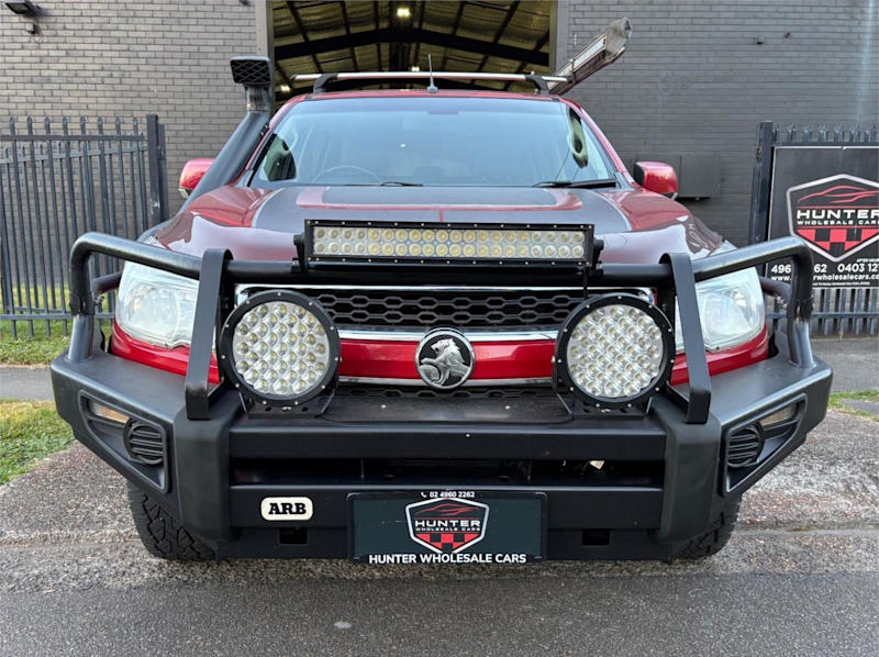2014 Holden Colorado RG MY14 LX Crew Cab Red 6 Speed Sports Automatic Utility62939538505091112