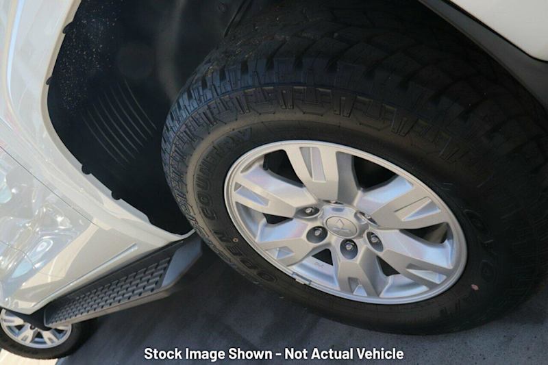 2025 Mitsubishi Triton MV MY25 GLX+ Pick-up Double Cab 4x4 White 6 Speed Sports Automatic Utility62934708093699113