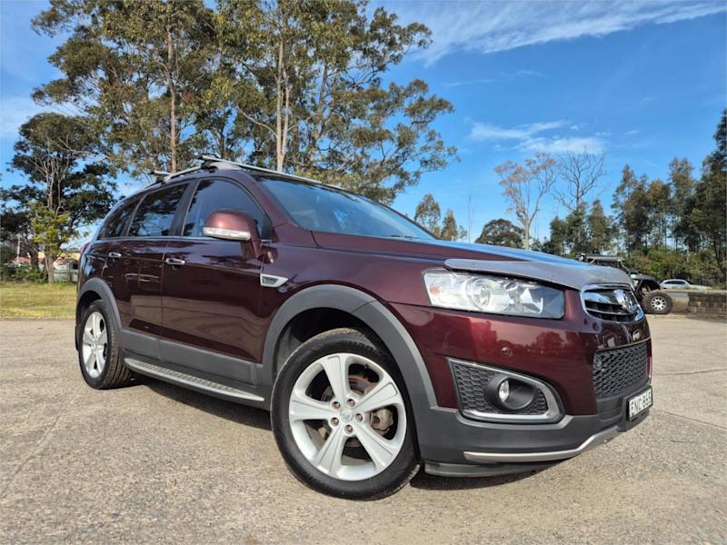 2014 Holden Captiva CG MY14 7 AWD LTZ Maroon 6 Speed Sports Automatic Wagon62936661358339111