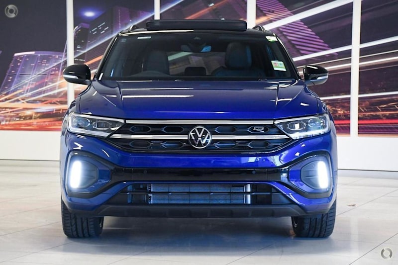 2024 Volkswagen T-ROC D11 MY25 140TSI DSG 4MOTION R-Line Blue 7 Speed Sports Automatic Dual Clutch62934703163779111