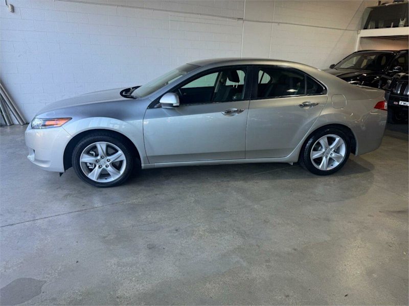 2008 Honda Accord Euro CU Silver 5 Speed Automatic Sedan62882730019203113