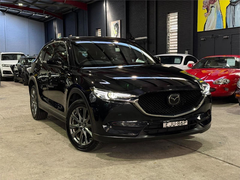 2019 Mazda CX-5 KF4W2A Akera SKYACTIV-Drive i-ACTIV AWD Black 6 Speed Sports Automatic Wagon62933710481538110