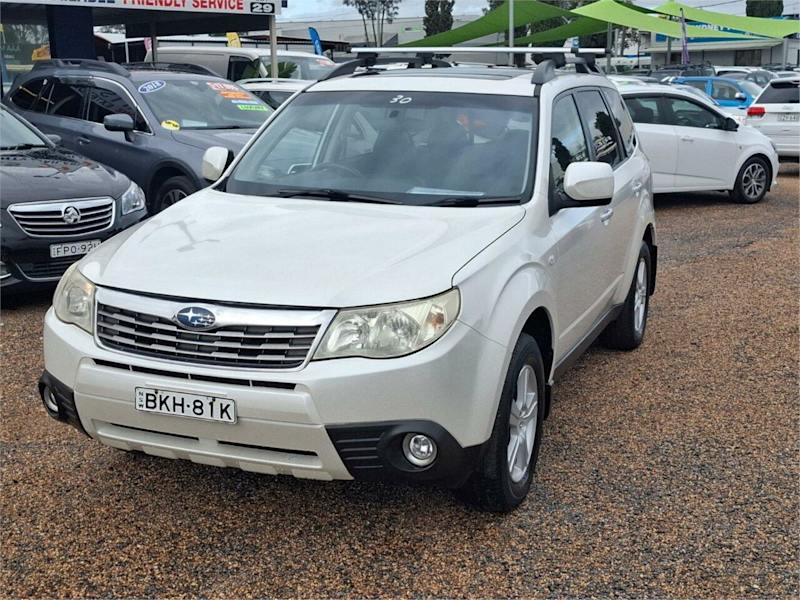 2009 Subaru Forester S3 MY10 XS AWD Premium White 4 Speed Sports Automatic Wagon62932714821377112