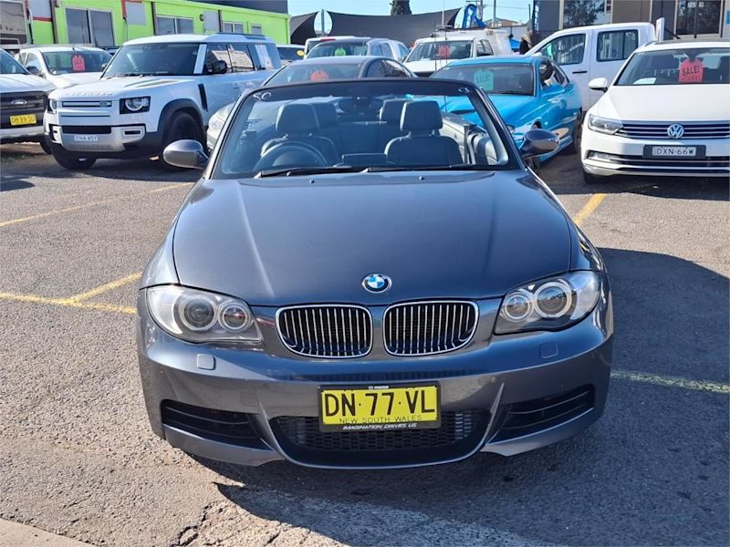 2008 BMW 1 Series E88 135i Steptronic Black 6 Speed Sports Automatic Convertible62935692762115112