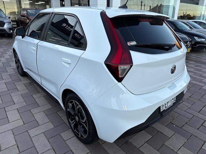 2023 MG MG3 SZP1 MY23 Excite White 4 Speed Automatic Hatchback62882771755651114