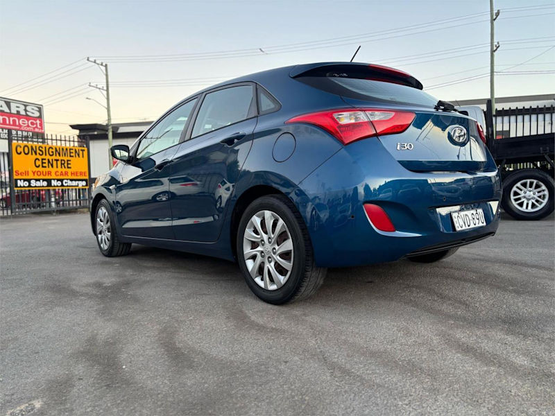 2013 Hyundai i30 GD Active Blue 6 Speed Automatic Hatchback62933714506115114