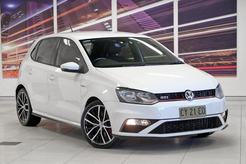 2015 Volkswagen Polo 6R MY15 GTi White 6 Speed Manual Hatchback62882731190914110