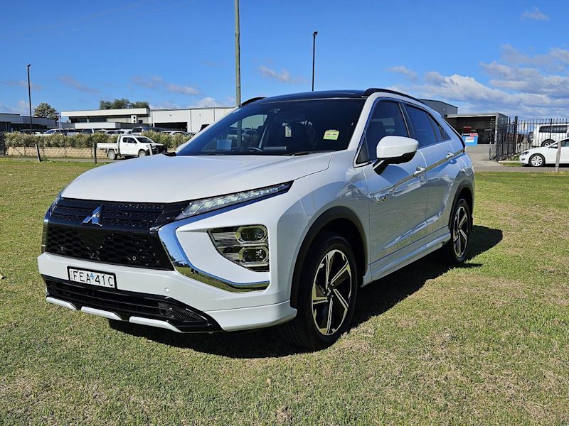 2023 Mitsubishi Eclipse Cross YB MY24 PHEV AWD Exceed White 1 Speed Automatic Wagon Hybrid62934694953090112