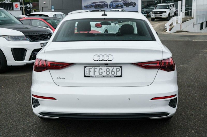 2024 Audi A3 8Y GY MY24 35 TFSI S Tronic White 7 Speed Sports Automatic Dual Clutch Sedan62937626171393114