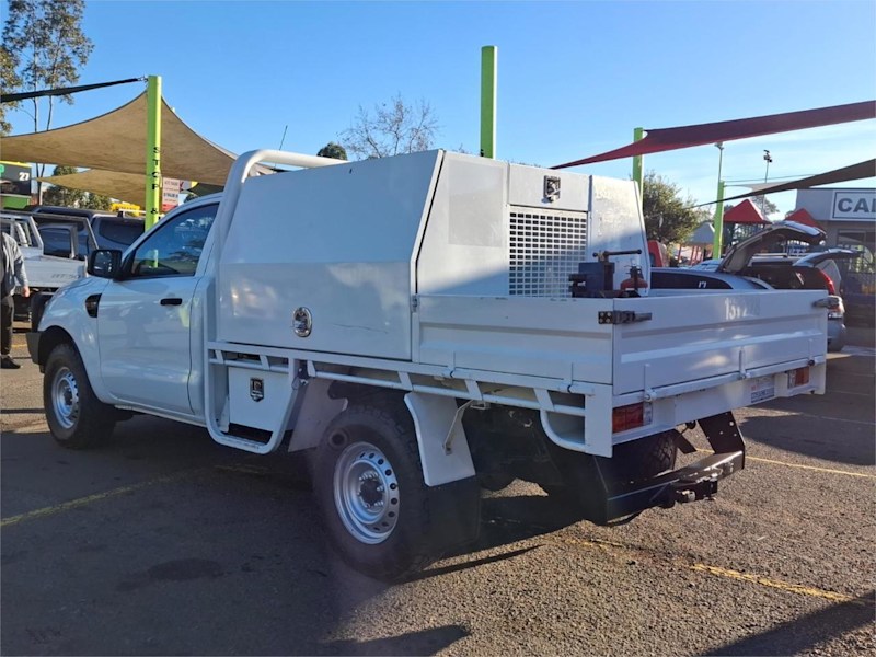 2018 Ford Ranger PX MkII 2018.00MY XL White 6 Speed Sports Automatic Cab Chassis62934703563137114