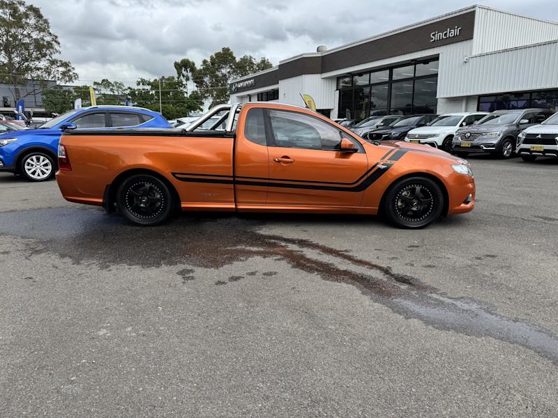 2011 Ford Falcon FG XR6 Ute Super Cab Limited Edition Orange 6 Speed Sports Automatic Utility62882771001601114