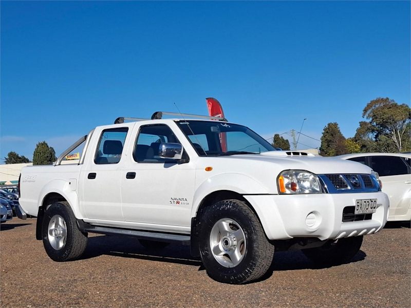 2013 Nissan Navara D22 S5 ST-R White 5 Speed Manual Utility62933707494787110