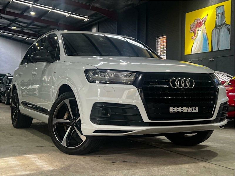 2019 Audi Q7 4M MY19 50 TDI Tiptronic Quattro White 8 Speed Sports Automatic Wagon62932713490433110
