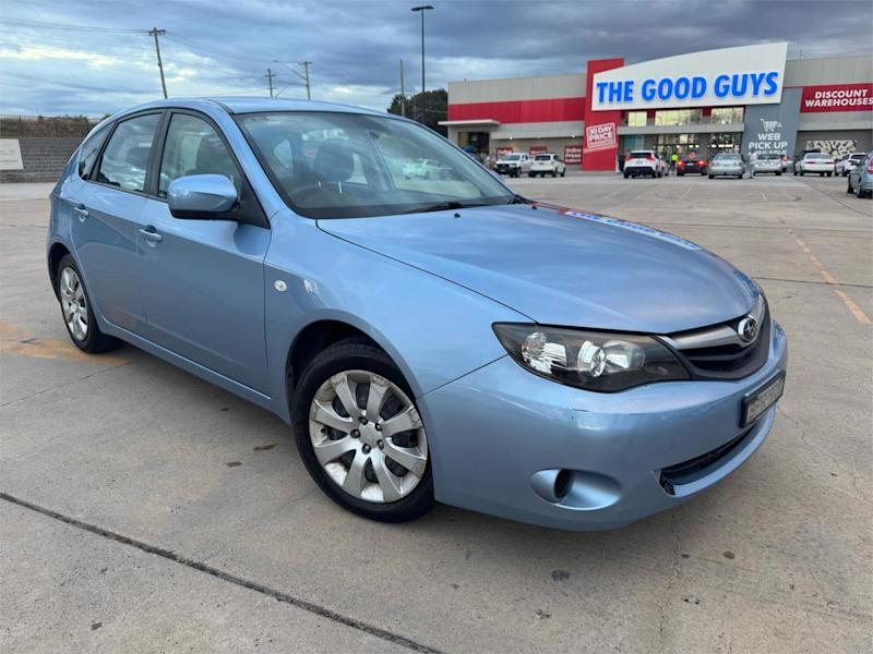 2010 Subaru Impreza MY10 R (AWD) Blue 5 Speed Manual Hatchback62940490675074110
