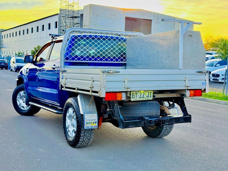 2013 Ford Ranger PX XLT 3.2 (4x4) Blue 6 Speed Manual Double Cab Pick Up62932715214082113