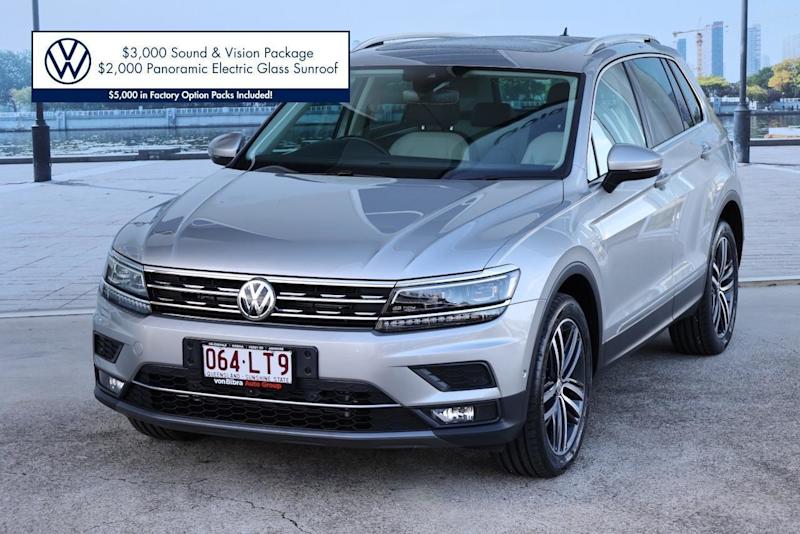 2019 Volkswagen Tiguan 5N 162 TSI Highline Silver Sports Automatic Dual Clutch SUV62882772678786112