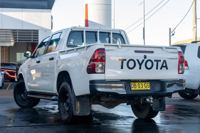 2021 Toyota Hilux GUN126R SR Double Cab White 6 Speed Sports Automatic Utility62935685297795111