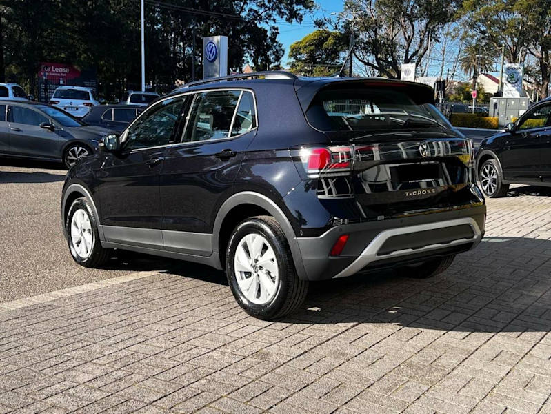 2024 Volkswagen T-Cross D31 MY24 85TSI DSG FWD Life Black 7 Speed Sports Automatic Dual Clutch Wagon62936663785986112