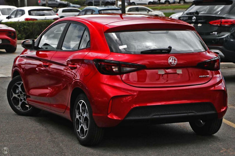 2025 MG MG3 ZP22 MY25.5 Excite Red 8 Speed Constant Variable Hatchback62932714488706113