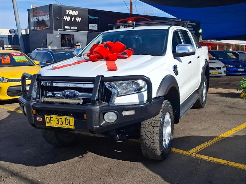 2016 Ford Ranger PX MkII XLT Double Cab White 6 Speed Sports Automatic Double Cab62882737296899112