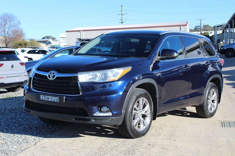 2014 Toyota Kluger GSU50R GXL 2WD Dynamic Blue 6 Speed Sports Automatic Wagon62939537601409112