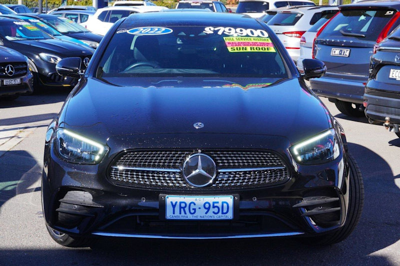 2022 Mercedes-Benz E-Class W213 803+053MY E350 9G-Tronic Black 9 Speed Sports Automatic Sedan62934699339394111