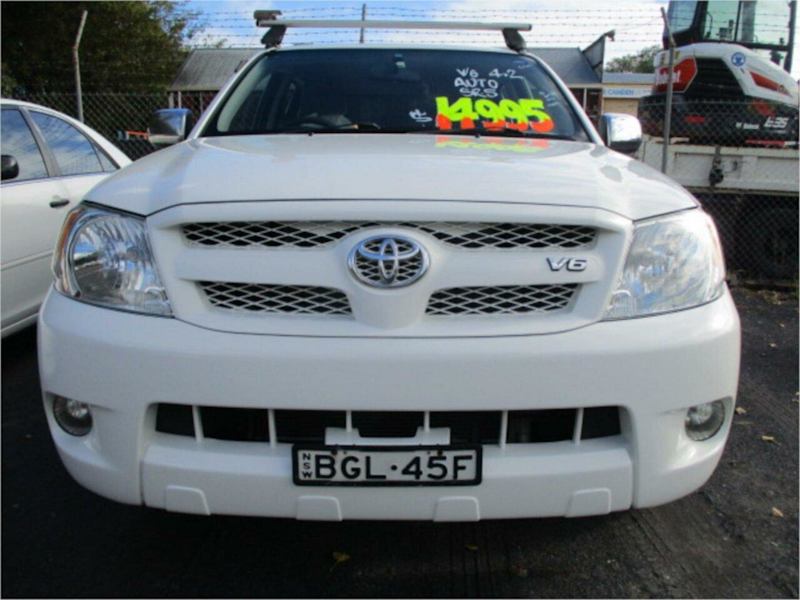2008 Toyota Hilux GGN15R 07 Upgrade SR5 White 5 Speed Automatic Dual Cab Pick-up62939538685569114