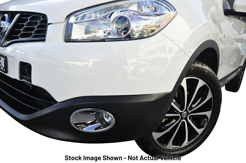 2012 Nissan Dualis J10 Series 3 TI-L (4x2) White 6 Speed CVT Auto Sequential Wagon62935689532289111