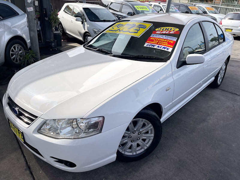 FORD FALCON FUTURA BF MKII 12/2007 MY08 AUTOMATIC VERY LOW 197,582 KMS SEPT 2025 REG*FREE 1YR WARRA 62935692100098110