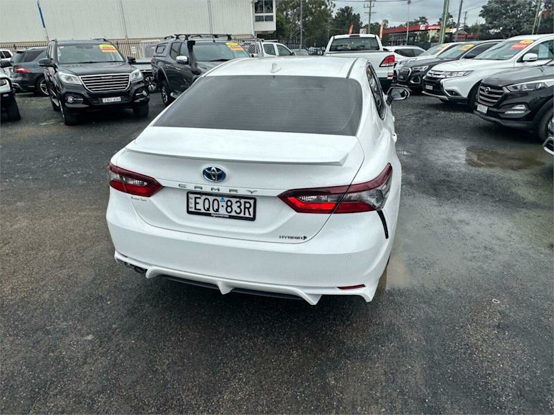 2021 Toyota Camry Axvh70R Ascent Sport Hybrid White Continuous Variable Sedan62938583569666114