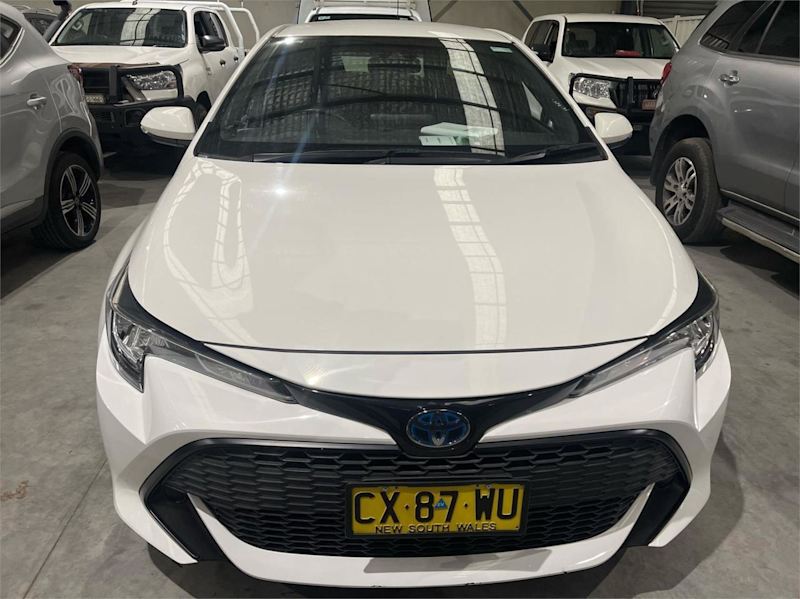 2020 Toyota Corolla ZWE211R Ascent Sport E-CVT Hybrid White 1 Speed Constant Variable Hatchback62935691804161111