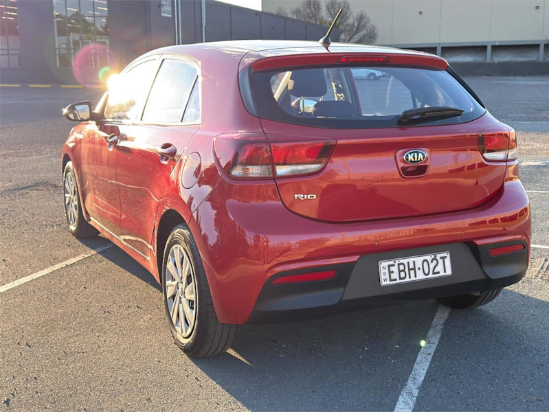 2017 Kia Rio YB MY18 S Red 4 Speed Automatic Hatchback62938582562434114