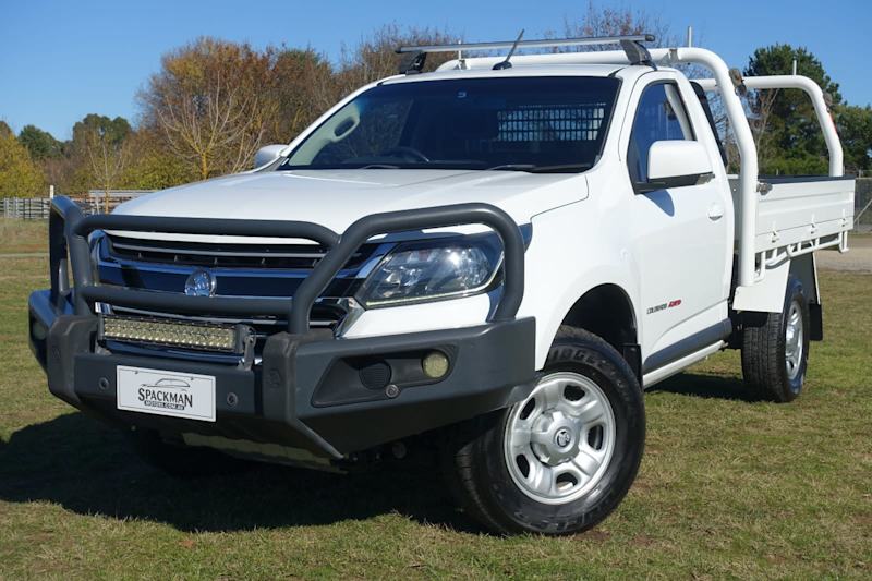 2018 HOLDEN COLORADO LS (4x4) Single Cab Bullbar Steel Tray Auto 97000km62936658644227111