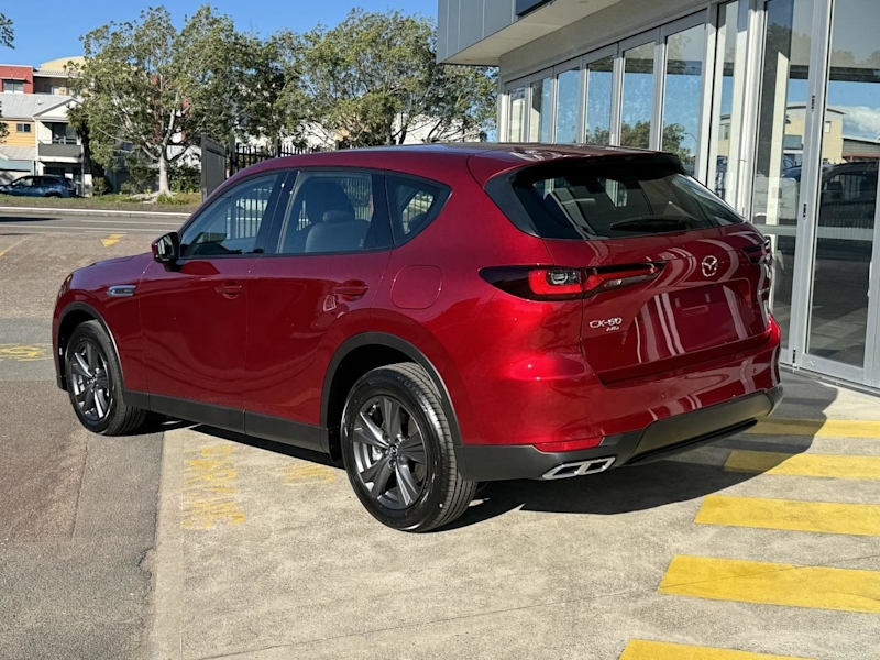 2025 Mazda CX-60 KH0HB P50e Skyactiv-Drive i-ACTIV AWD Evolve Soul Red Crystal 8 Speed62882734295297113