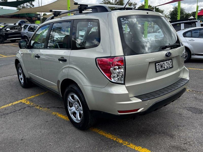 2009 Subaru Forester S3 MY10 X AWD Gold 4 Speed Sports Automatic Wagon62933714492546114