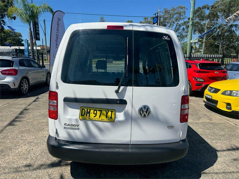 2014 Volkswagen Caddy 2KN MY14 TSI160 SWB White 5 Speed Manual Van62935691706371114