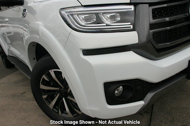 2025 GWM Cannon NPW Ultra Pearl White 9 Speed Sports Automatic Utility62937623660290111
